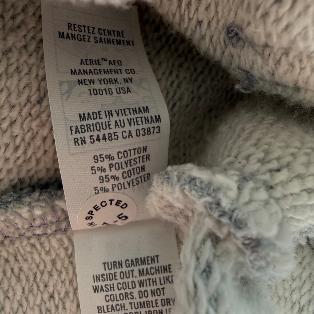 Offline by Aerie Throwback Quarter Zip Hoodie NWOT : Medium - Picture 7 of 7